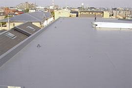 マンションの屋上　アフター